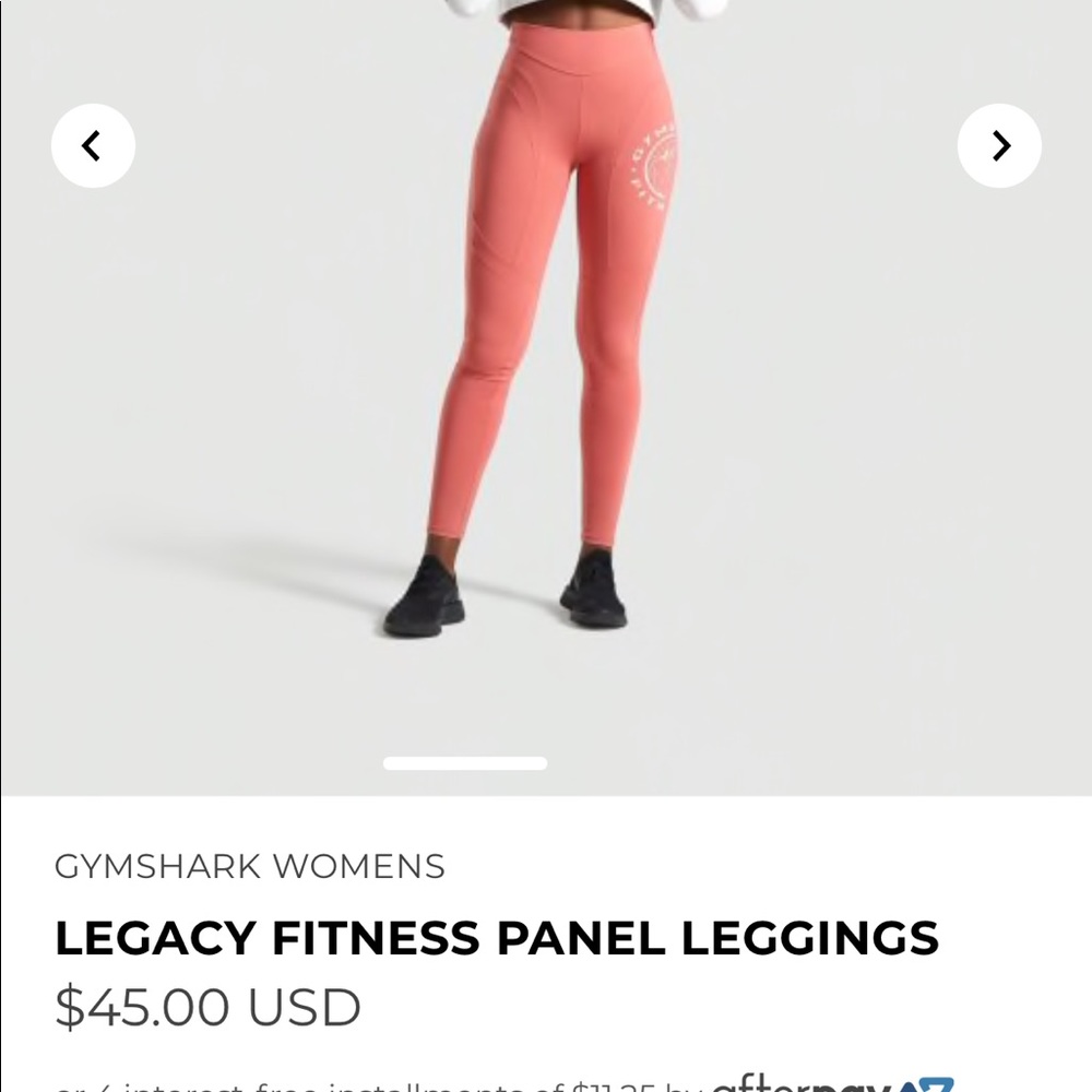 LEGACY FITNESS PANEL Gym Shark LEGGINGS